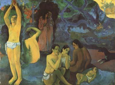 Paul Gauguin Where do we come form (mk07) oil painting image